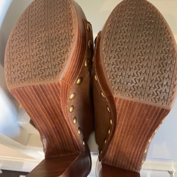 Michael Kors Suede Westley Open-Toe Mule 9.5 - Picture 5 of 7